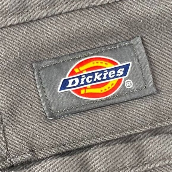 Dickies Men's Work Pants 38x30 Flex Work Gray Cotton Blend for Work or Skate - Picture 3 of 7